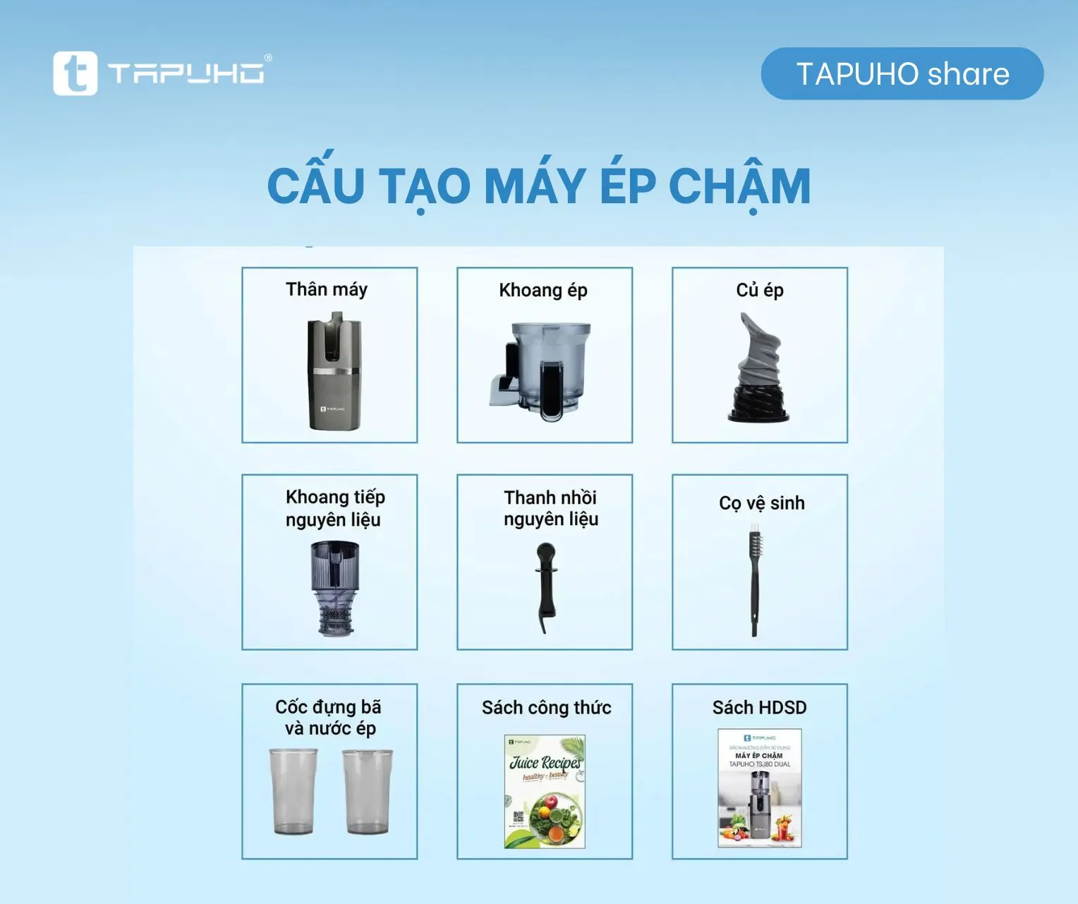Cấu tạo máy ép chậm Cấu tạo máy ép chậm