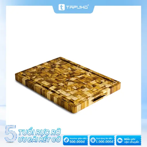 Thớt Thái Gỗ Teak (TCB2535)